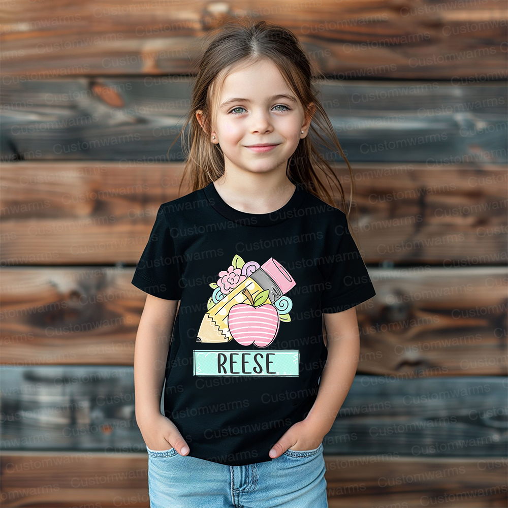 Personalized First Day Of Back To School Shirt | CWSchool13