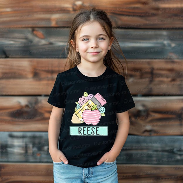 Personalized First Day Of Back To School Shirt | CWSchool13