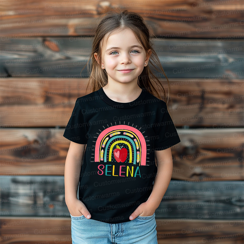 Personalized First Day Of Back To School Shirt | CWSchool14