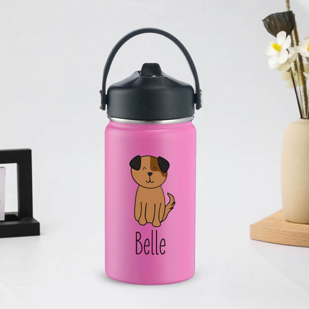 Personalized BPA Free 12oz Stainless Steel Water Bottle | YouBottle95