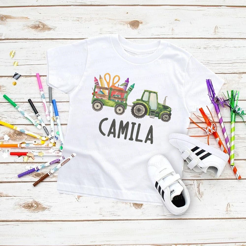 Personalized First Day Of Back To School Shirt | CWSchool16