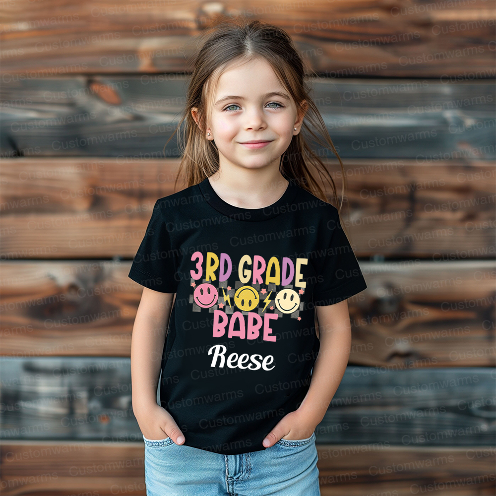 Personalized First Day Of Back To School Shirt | CWSchool18