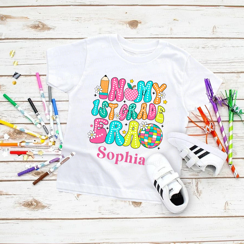 Personalized First Day Of Back To School Shirt | CWSchool19