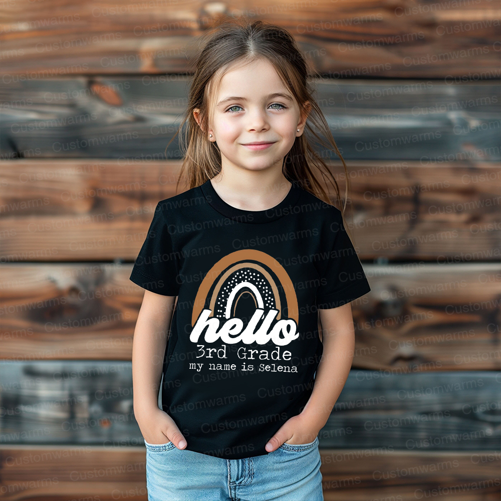 Personalized First Day Of Back To School Shirt | CWSchool21