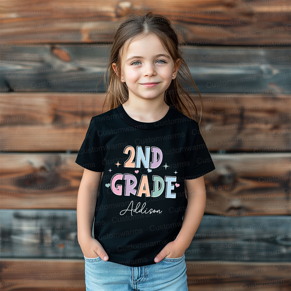 Personalized First Day Of Back To School Shirt | CWSchool28