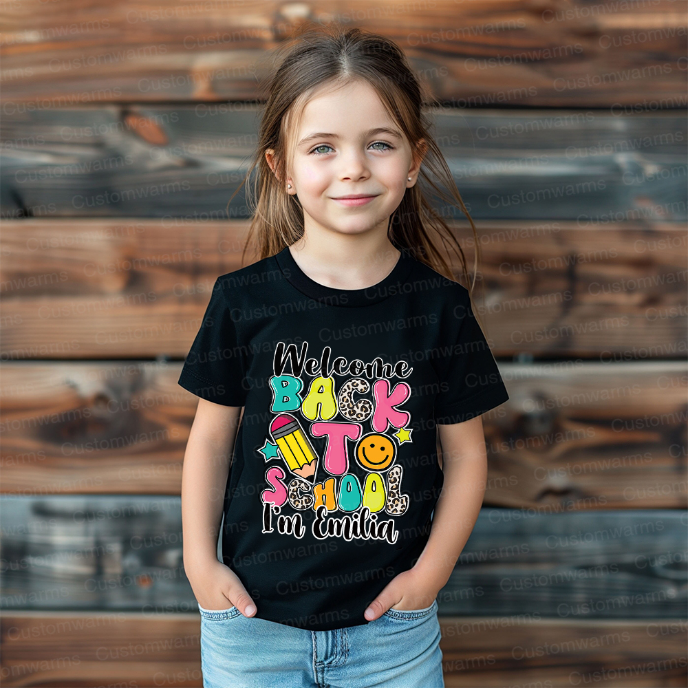 Personalized First Day Of Back To School Shirt | CWSchool29