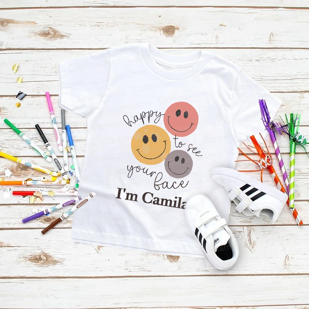 Personalized First Day Of Back To School Shirt | CWSchool30