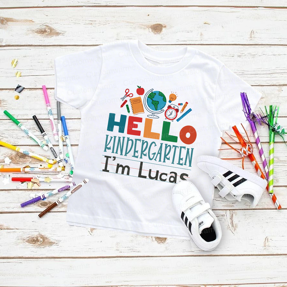 Personalized First Day Of Back To School Shirt | CWSchool31
