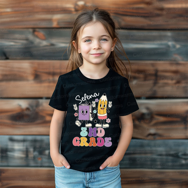 Personalized First Day Of Back To School Shirt | CWSchool32