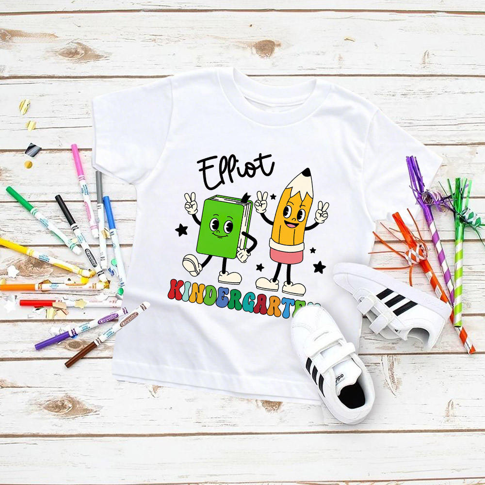 Personalized First Day Of Back To School Shirt | CWSchool32