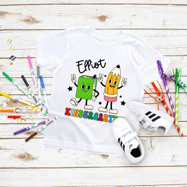 Personalized First Day Of Back To School Shirt | CWSchool32
