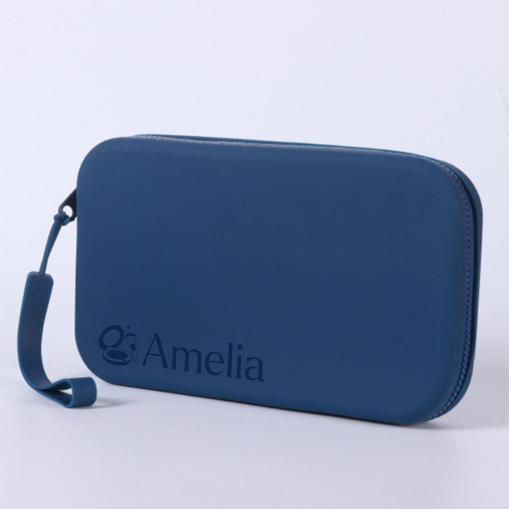 Personalized Engraved Silicone Makeup Bag | CWPack296