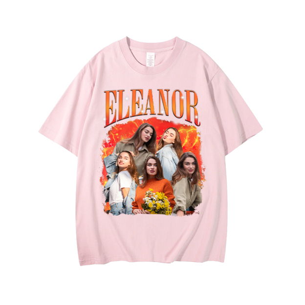 Personalized Original Comfort Cotton Portrait Photo T-Shir | MCGift04