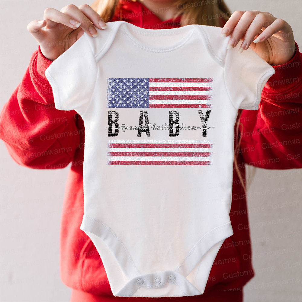 Personalized Matching 4th of July Family Shirt | CWFamily118