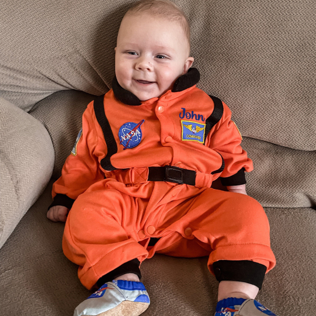 Personalized Baby Astronaut Dress Up Space Suit | CWBaby275