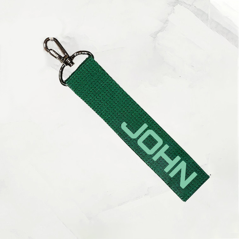 Personalized Colourful Webbing Name Tag | CWToy139