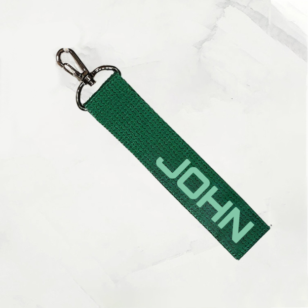 Personalized Colourful Webbing Name Tag | CWToy139