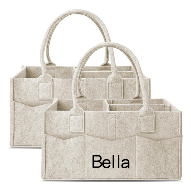 Personalized Baby Accessories & Diapers Portable Nursery Bag | CWToy141