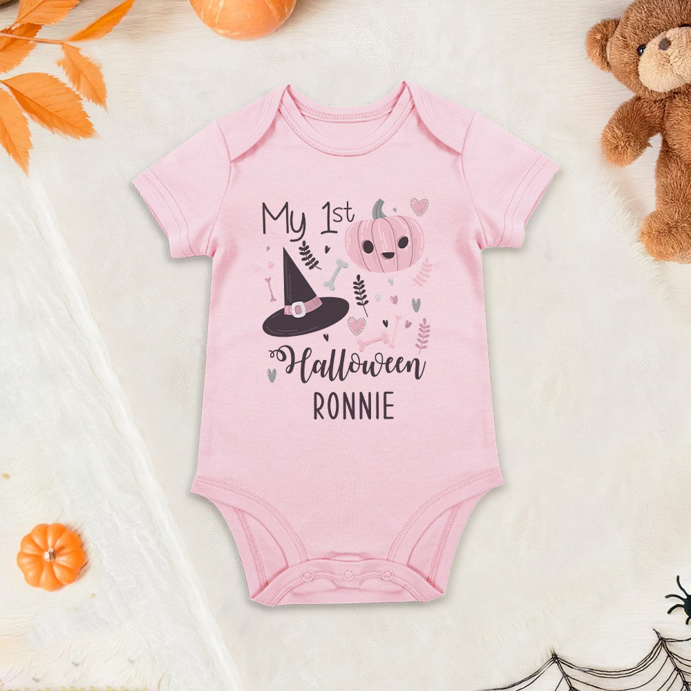 Personalized Baby Lovely First Halloween Outfit | CWHalloween22