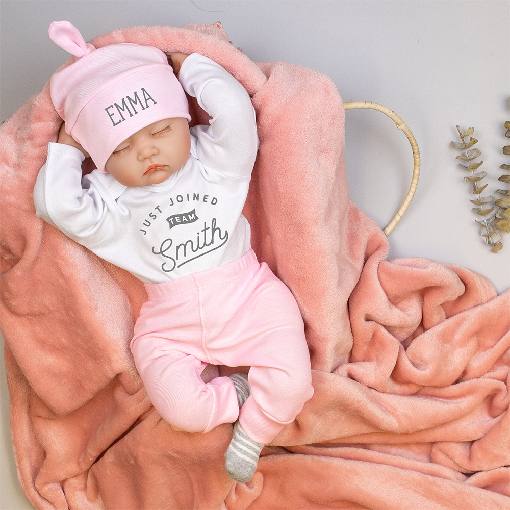 Personalized Baby Coming Home Romper Onesie Set | CWBaby123