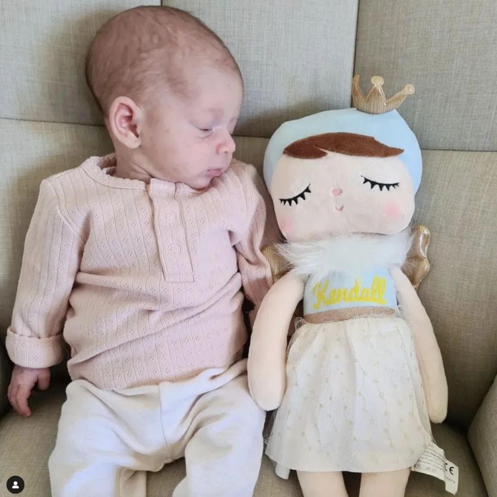 Personalized Kid's Bunny Angel with Bag | DEGMine19