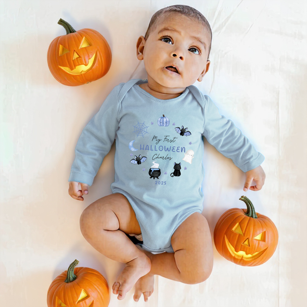 Personalized Baby Lovely First Halloween Outfit | CWHalloween28
