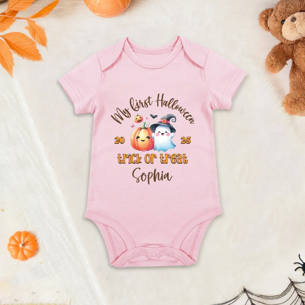 Personalized Baby Lovely First Halloween Outfit | CWHalloween29