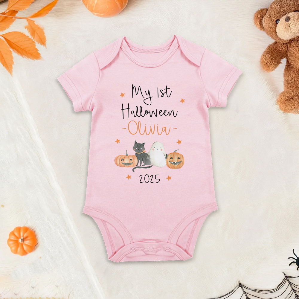 Personalized Baby Lovely First Halloween Outfit | CWHalloween30
