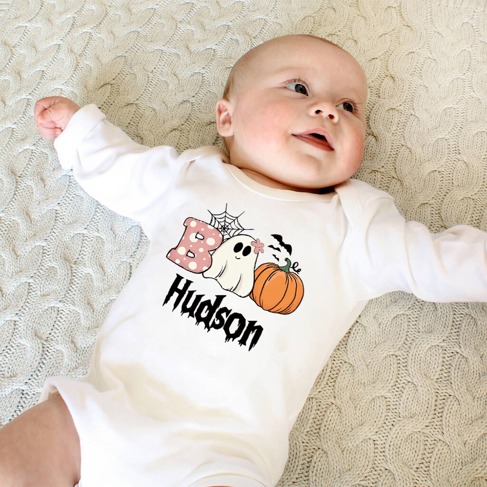 Personalized Baby Lovely First Halloween Outfit | CWHalloween32
