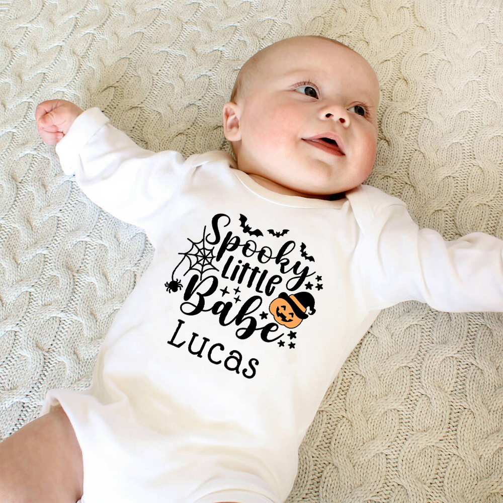 Personalized Baby Lovely First Halloween Outfit | CWHalloween34