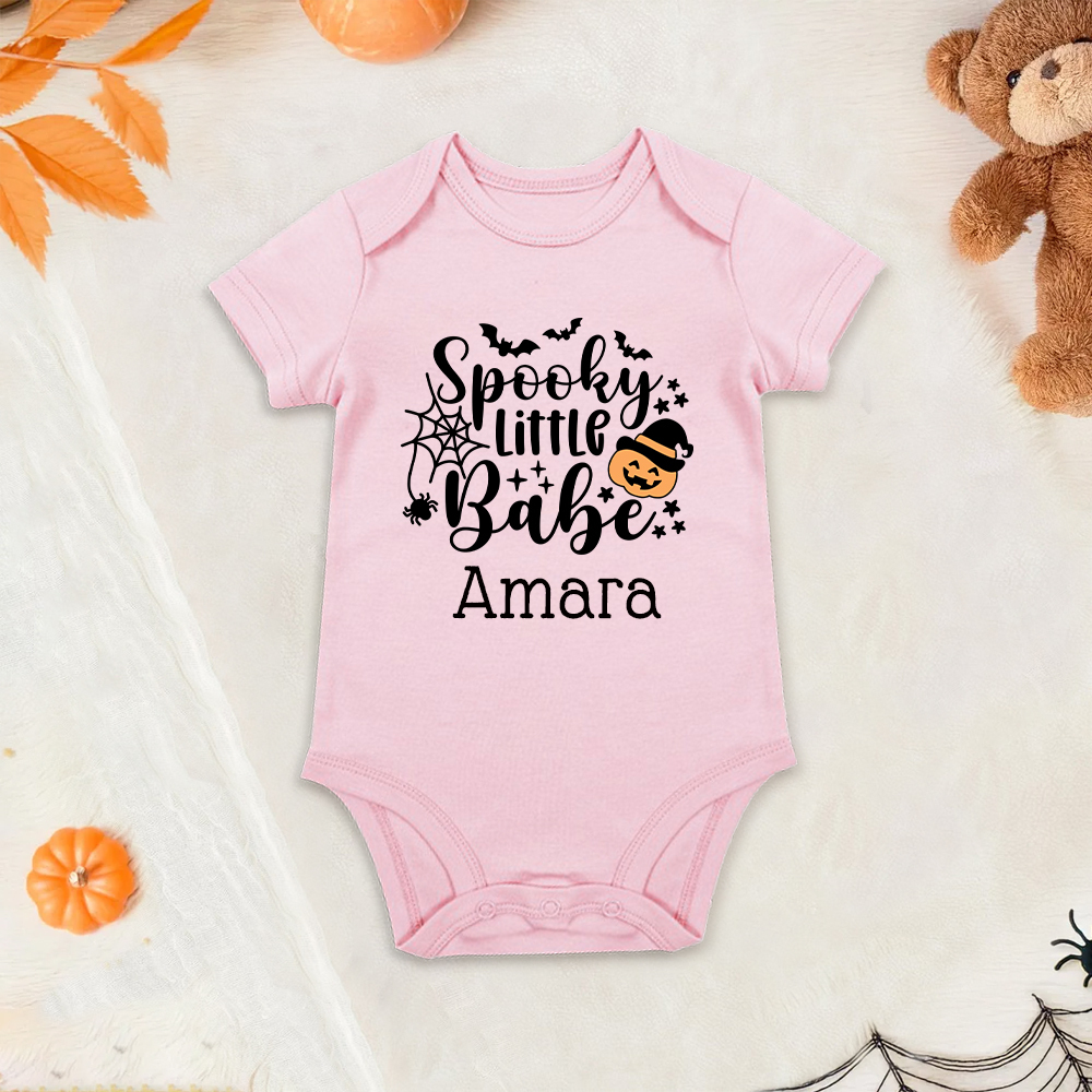 Personalized Baby Lovely First Halloween Outfit | CWHalloween34