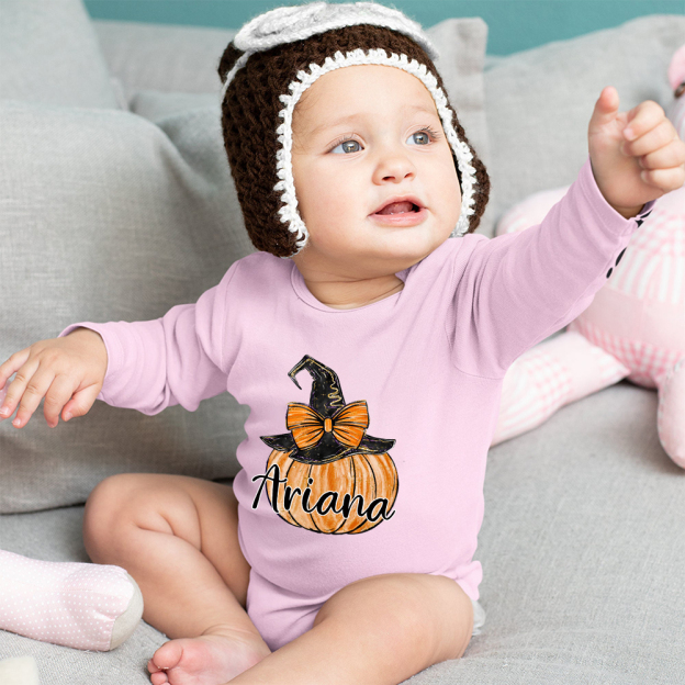 Personalized Baby Lovely First Halloween Outfit | CWHalloween39