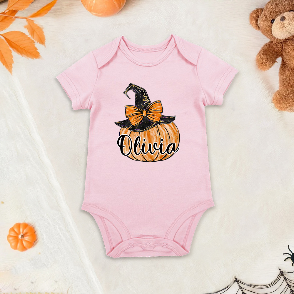 Personalized Baby Lovely First Halloween Outfit | CWHalloween39