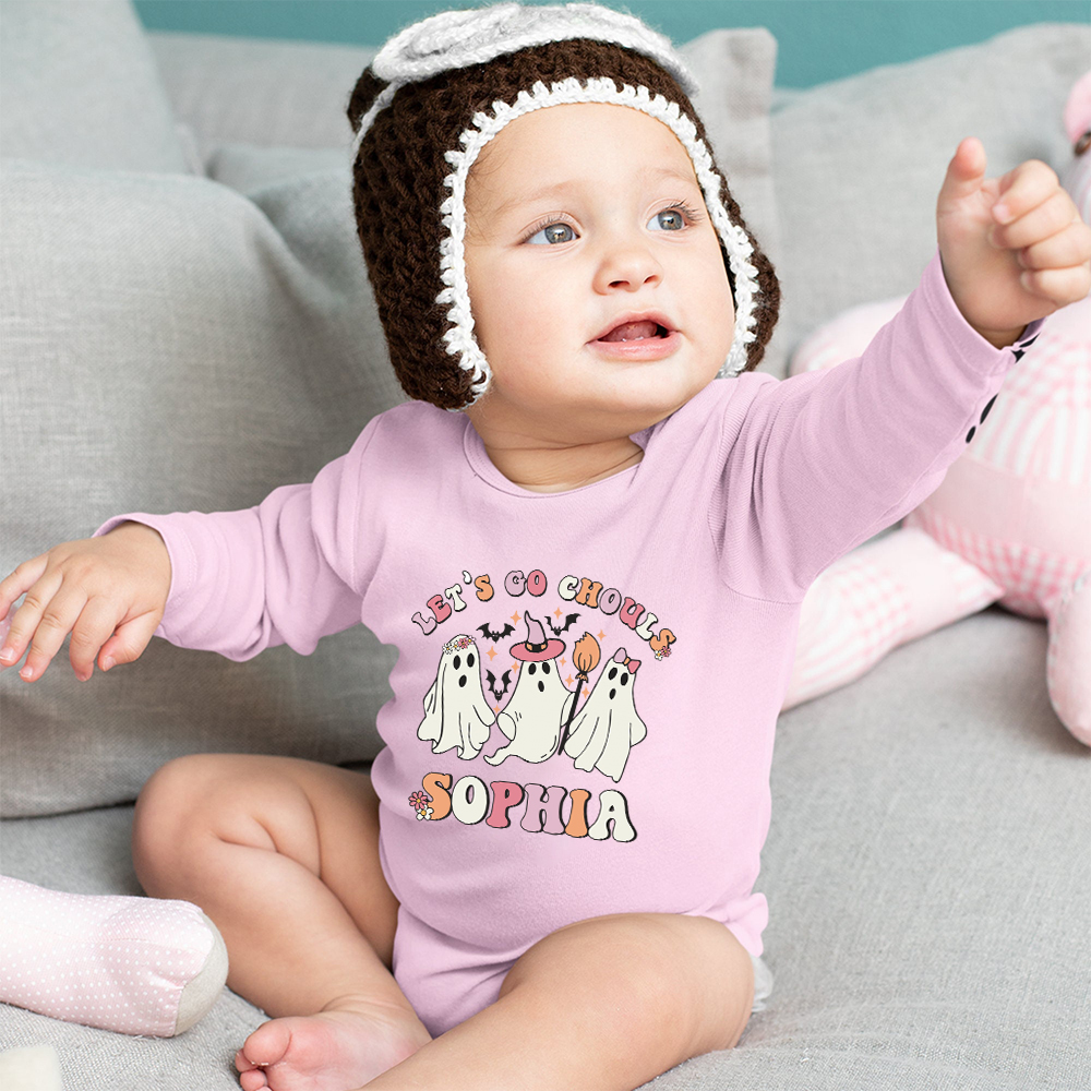 Personalized Baby Lovely First Halloween Outfit | CWHalloween40