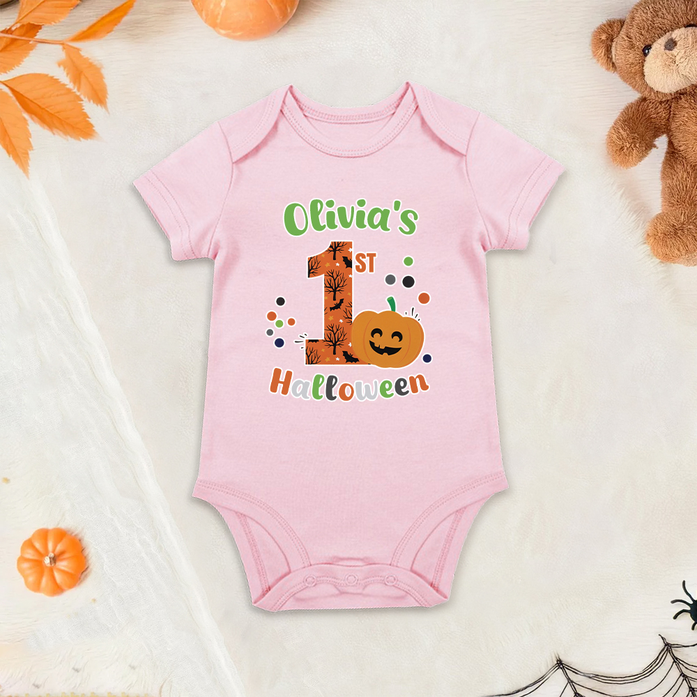 Personalized Baby Lovely First Halloween Outfit | CWHalloween41