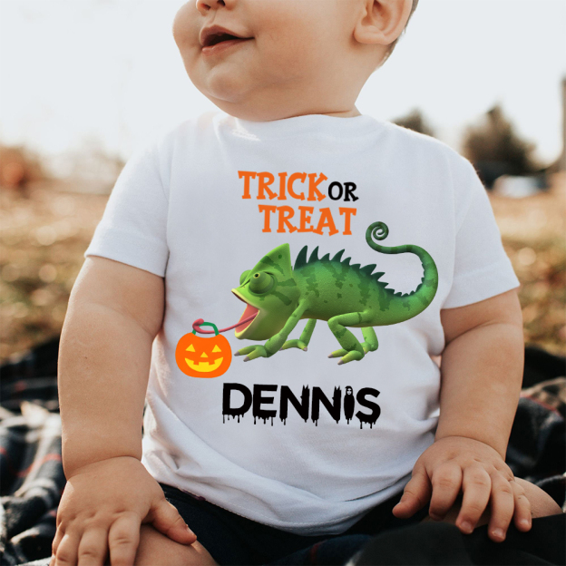 Personalized Larva's Halloween Funny Kid Shirt | Larva16