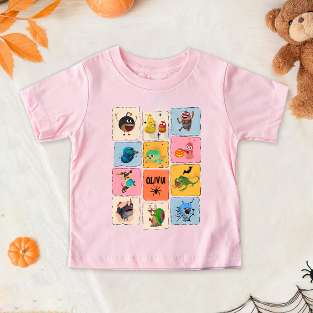 Personalized Larva's Halloween Funny Kid Shirt | Larva20