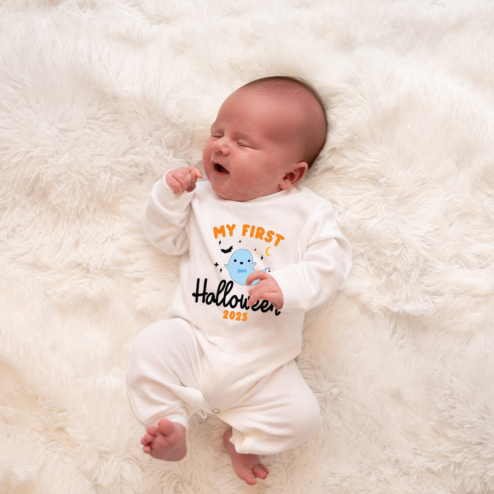 Personalized Baby My 1st Halloween Outfit with Hat | CWHalloween64