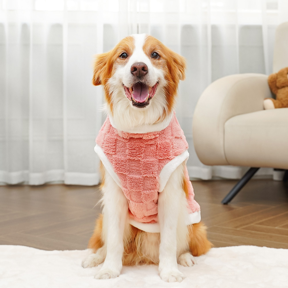 Personalized Warm Plush Dog Winter Coat | BKPet202