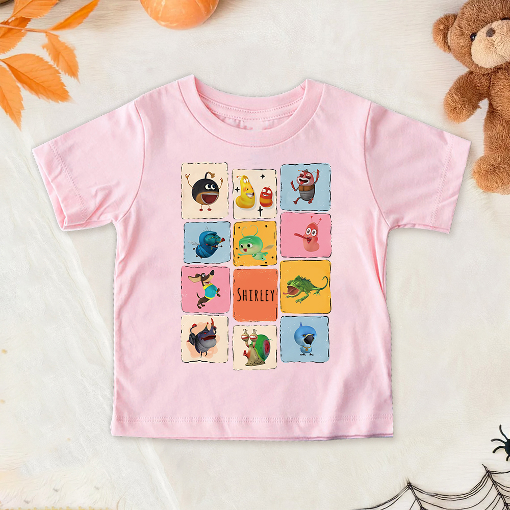 Personalized Larva's Funny Kid Shirt | Larva30