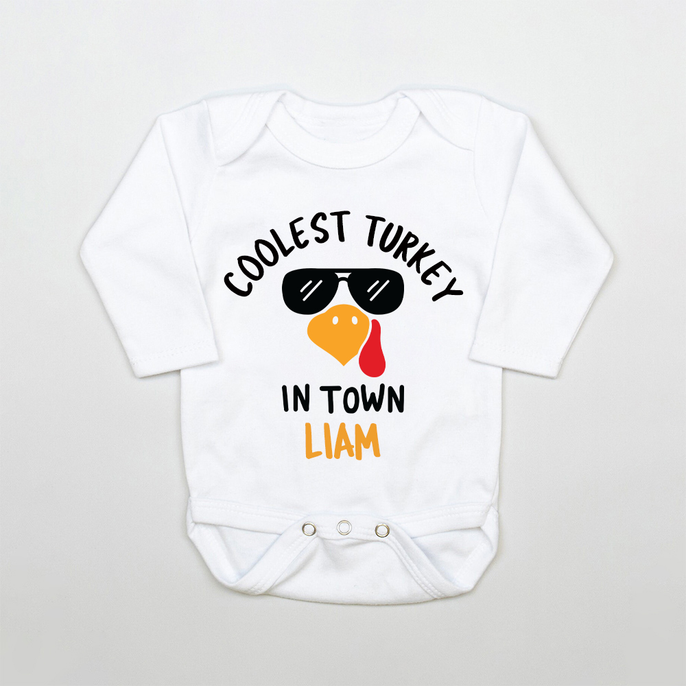 Personalized Baby First Thanksgiving Outfit Set | CWThanks06