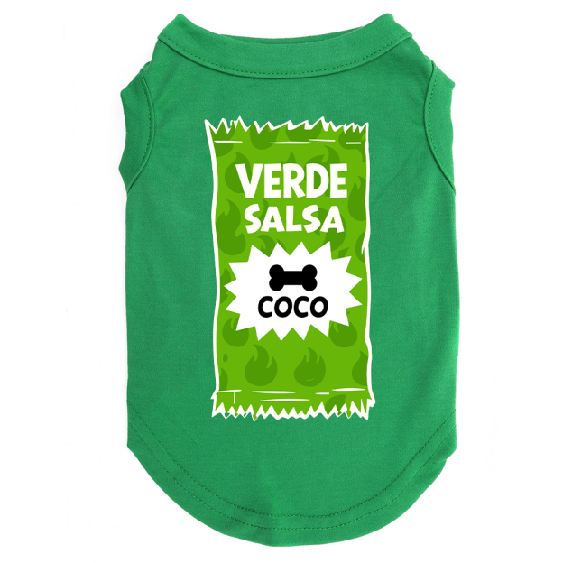 Personalized Funny Hot Sauce Packets Matching Pet Shirt | BKPet227