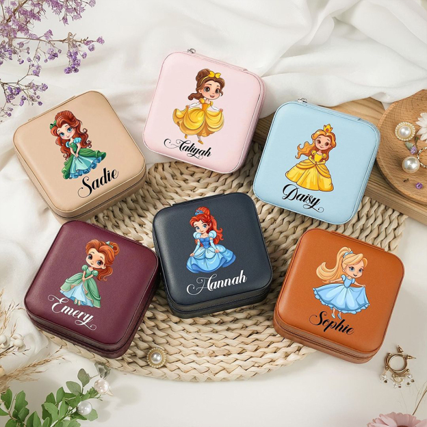 Personalized Cute Princess Jewelry Box for Little Girl | CWToy157