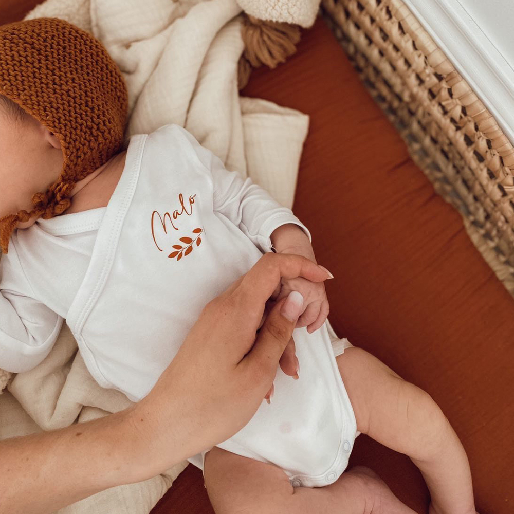 Personalized Baby Coming Home Romper | CWBaby320