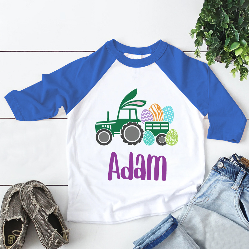 Personalized Kid Cozy Soft Easter Sweatshirt | inSweatshirt35