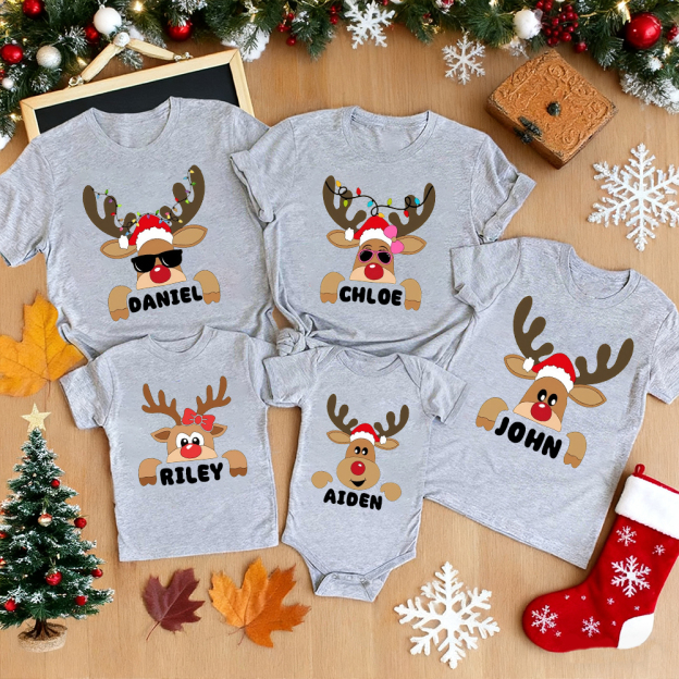 Personalized Christmas Matching Family Shirt | CWFamily120