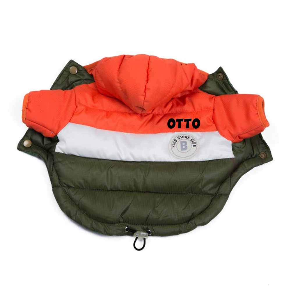 Personalized Pets Warm Lightweight Puffer Jacket | BKPet243