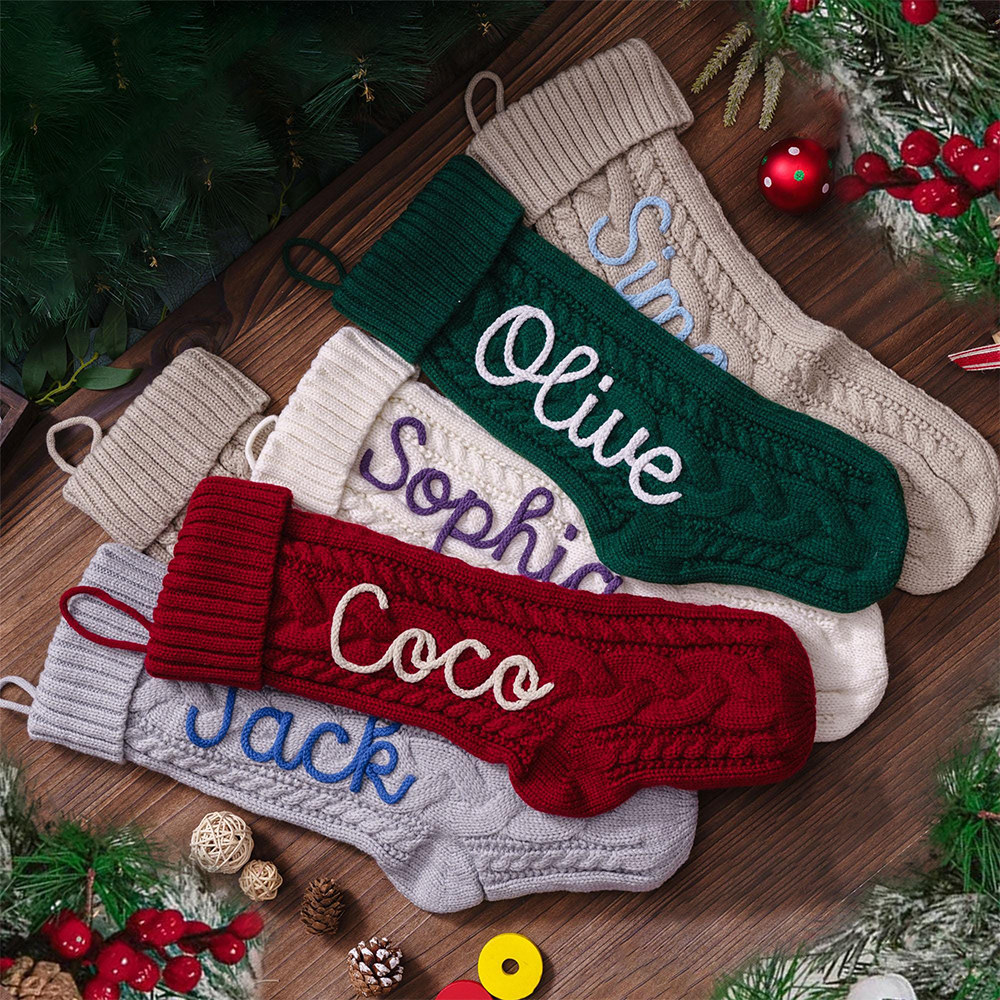 Personalized Christmas Stocking with Name | MCGift185