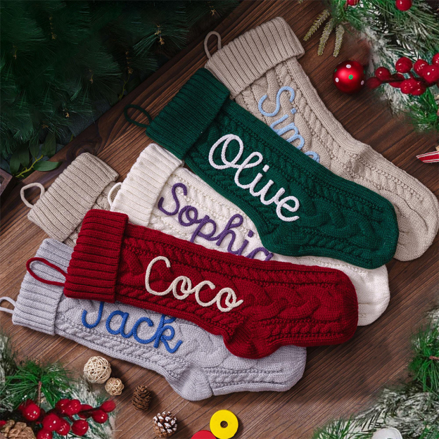 Personalized Christmas Stocking with Name | MCGift185