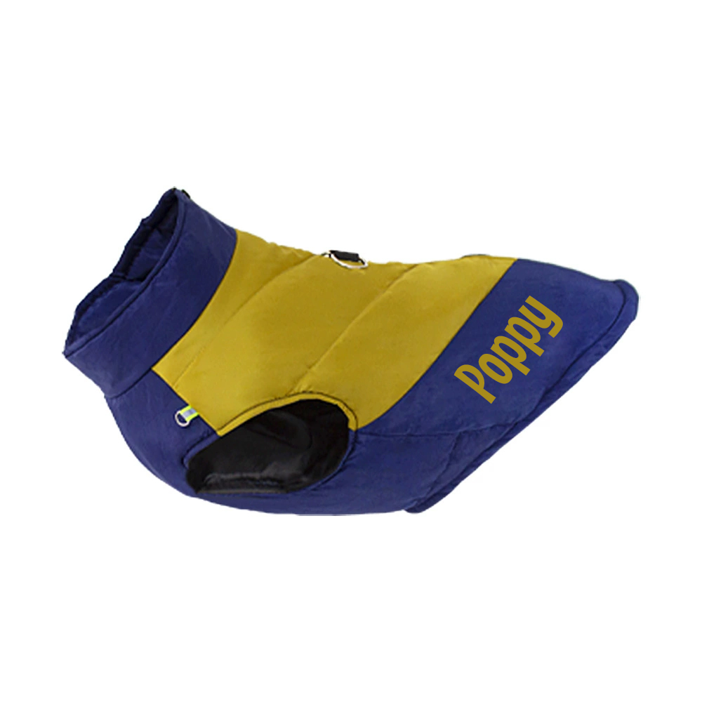 Personalized Pet Winter Warm Windproof Puffer Jacket | BKPet246